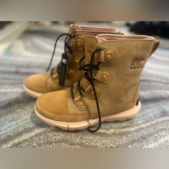 SOREL EXPLORER III JOAN WATERPROOF BOOTS - Picture 3 of 6